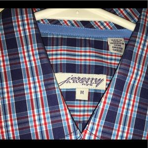 Men's Jeremy Argyle Dress Shirt Plaid M