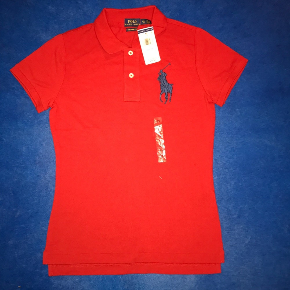 Women's Skinny Polo Tee