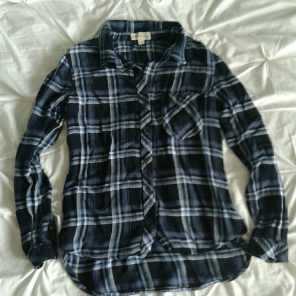 Anthropology Tops - Anthropology cloth & stone rayon flannel