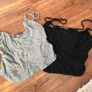 2 Brandy Melville crop tops