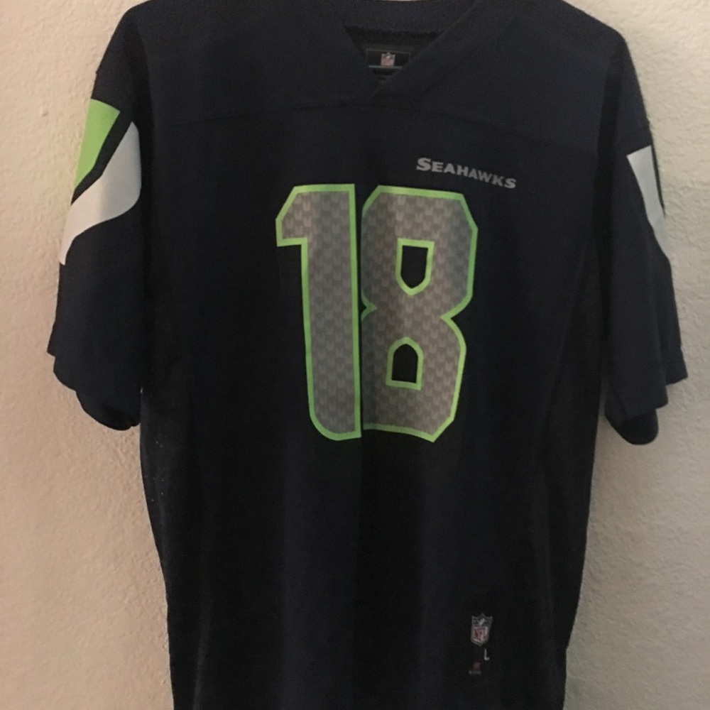 Seahawks Rice jersey.