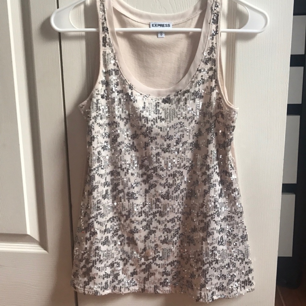 Sequined Express tank
