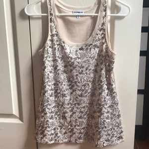 Sequined Express tank