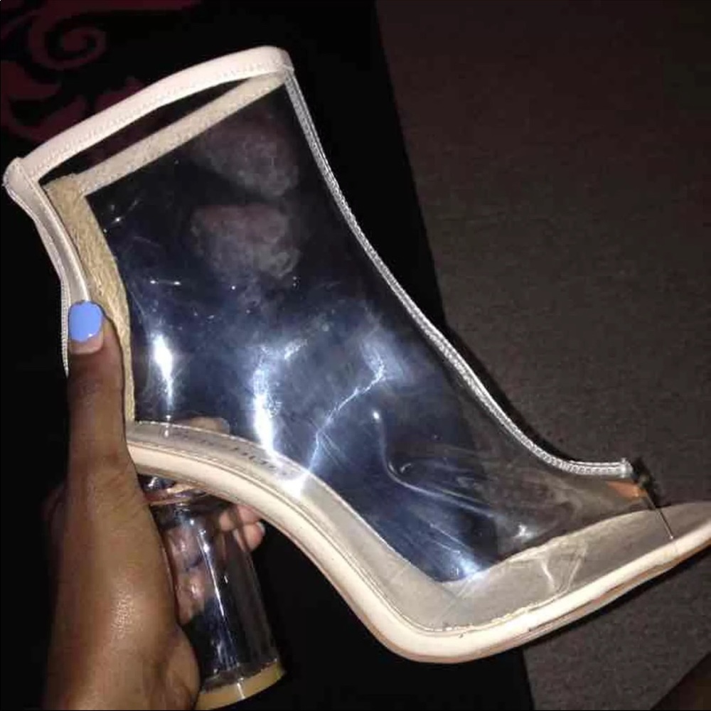 Clear boots