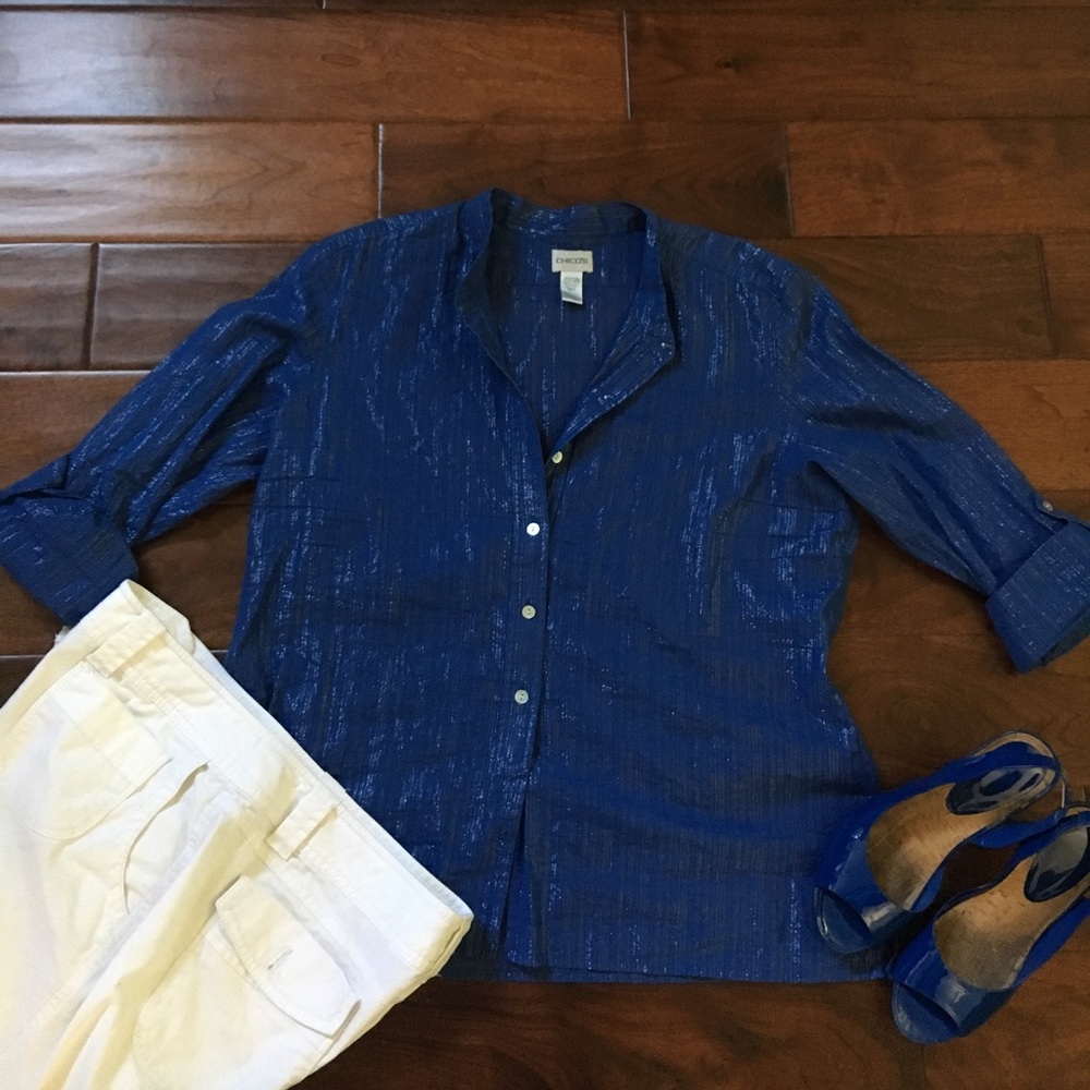 Shimmering Blur Blouse