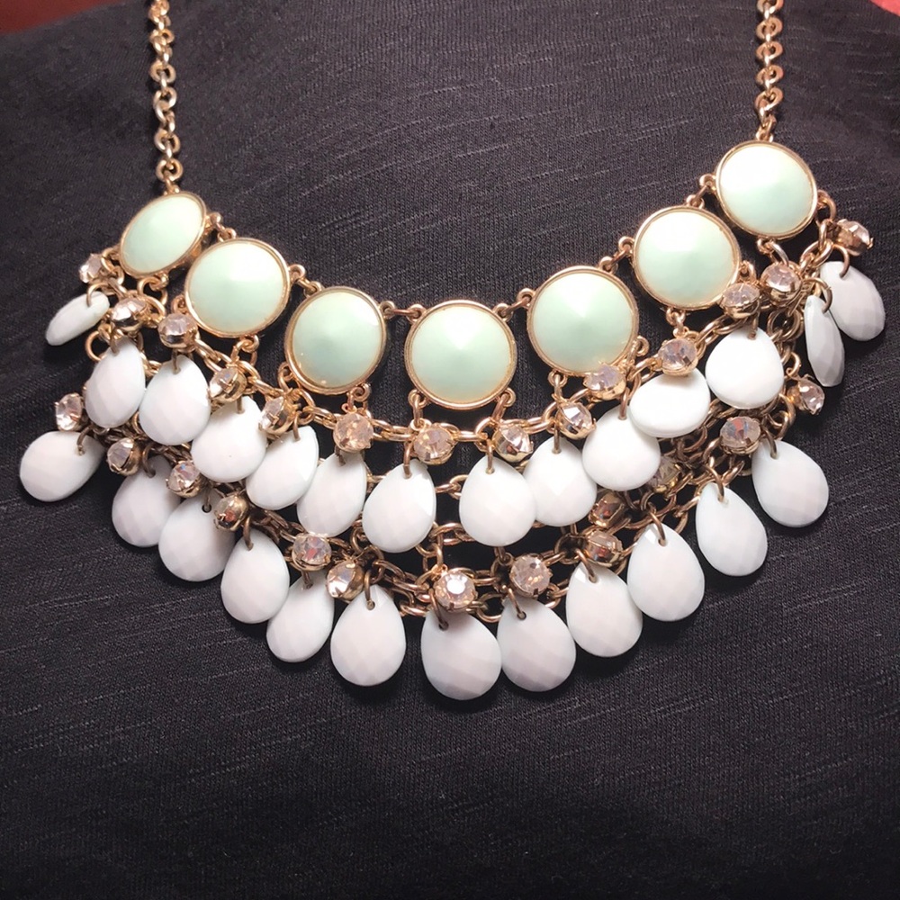 Francesca's Turquoise Statement Necklace