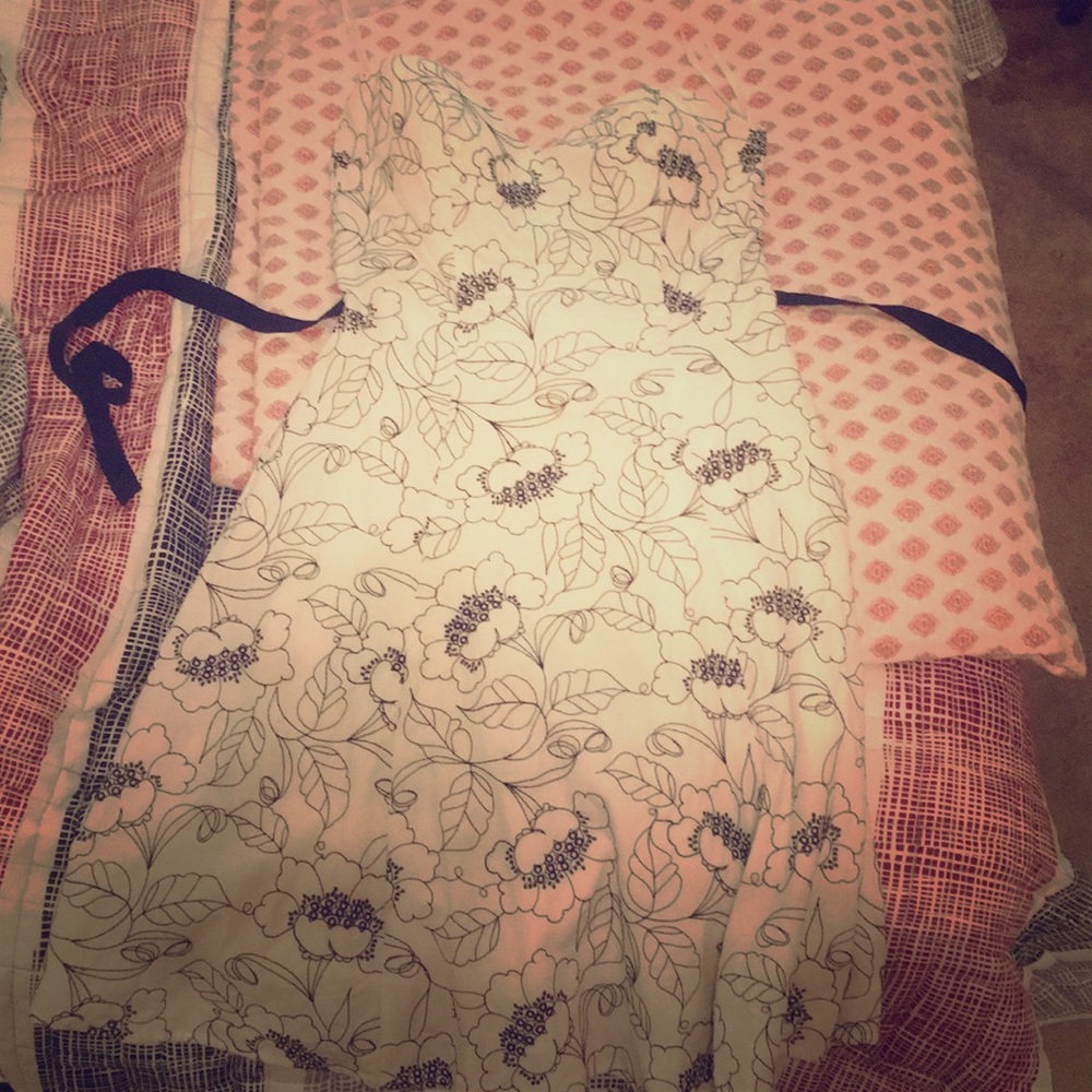 Strapless dress