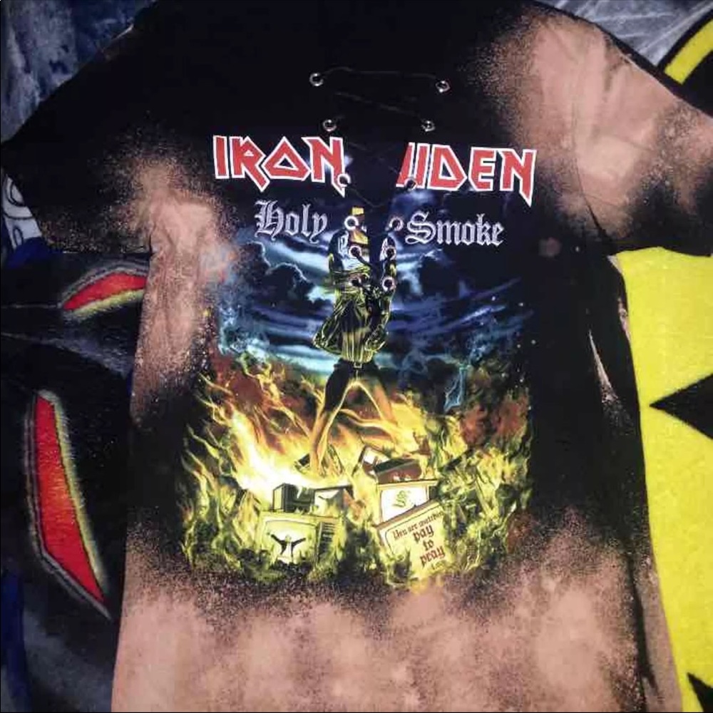 Iron Maiden lace up tee