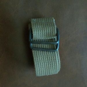Men's canvas belt