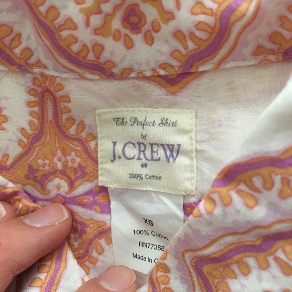 J. Crew Perfect Shirt