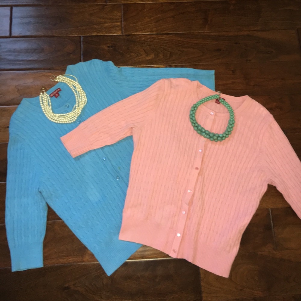2 Cable Cardigans