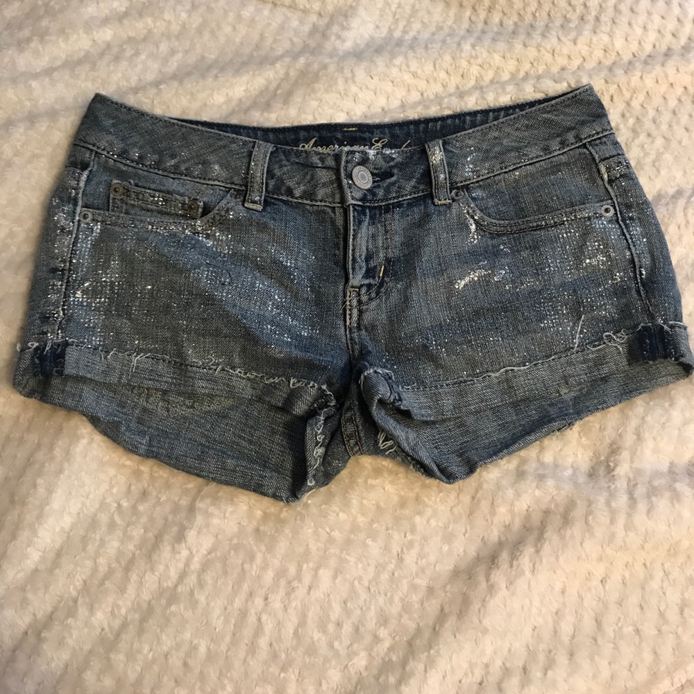 Sparkly ✨✨ American eagle shorts