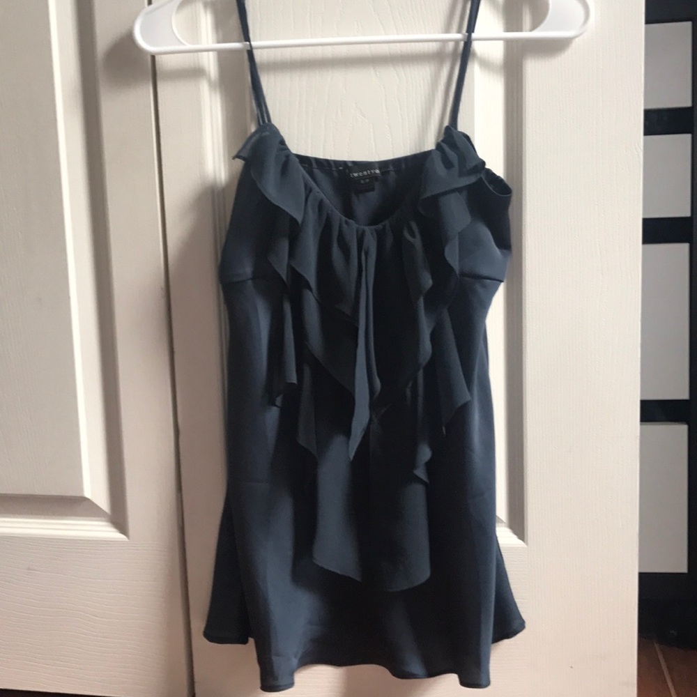Frilly tank top