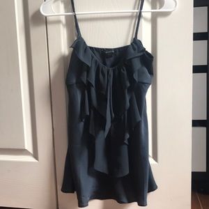 Frilly tank top