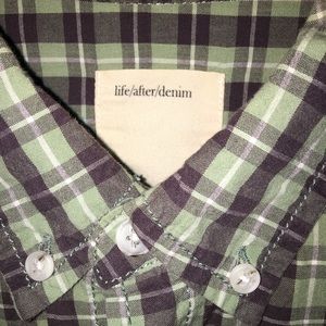 Men's Life After Denim - Plaid Cotton Shirt M