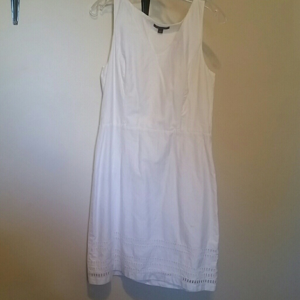 Tommy Hilfiger White Eyelet Dress