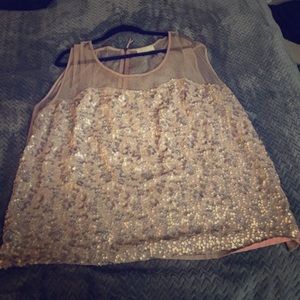 Blush Pink Forever 21 Plus Top