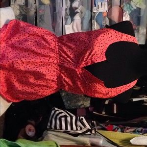 Orange ish printed dress