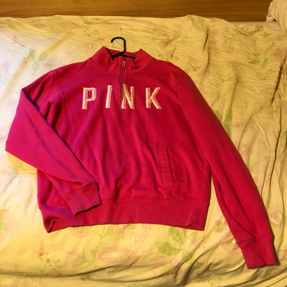 Vs PINK half zip jacket