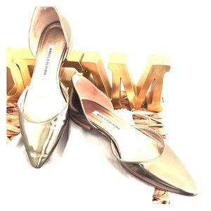 Manolo Blahnik Soussaba Leather Pointy d'Orsay