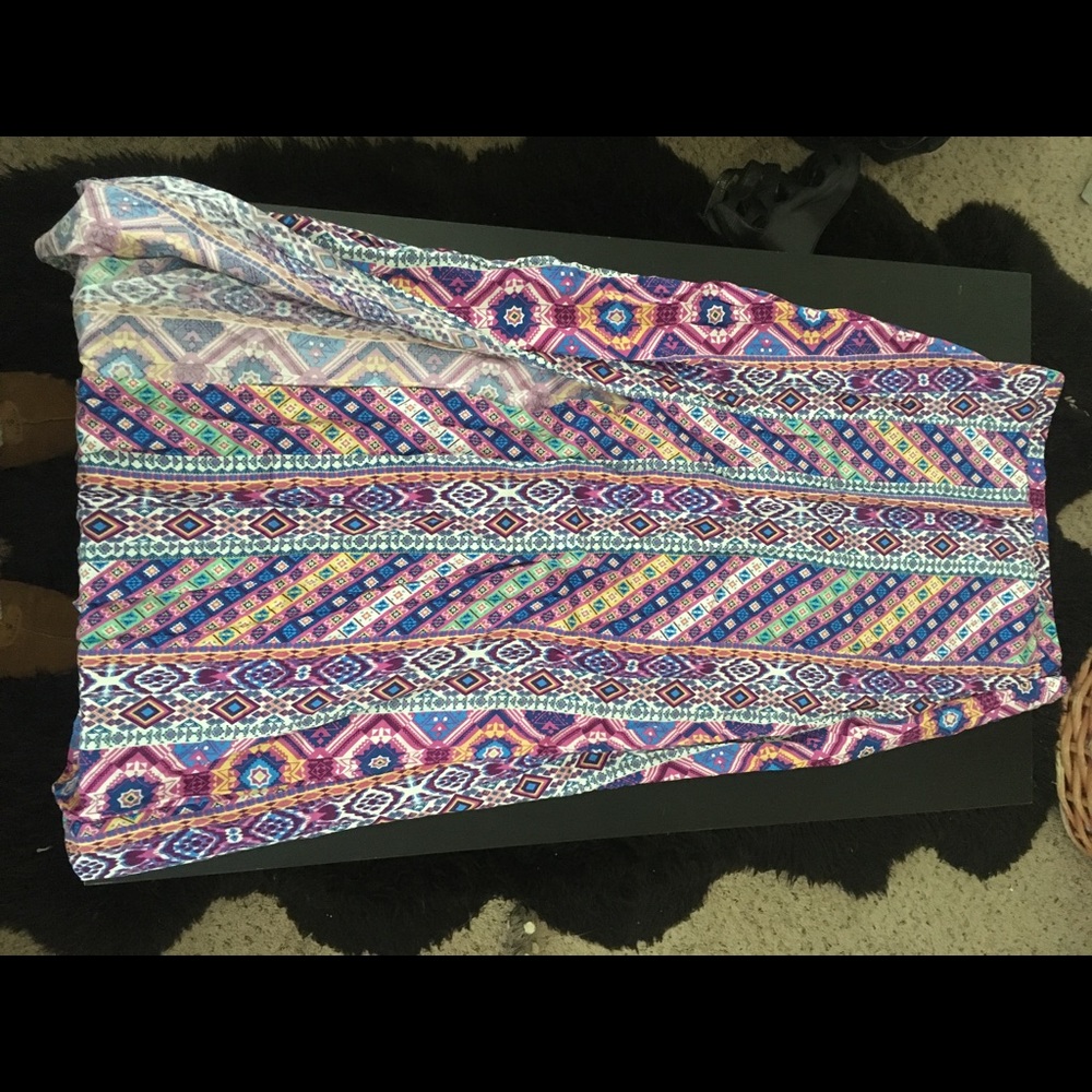 Fly tomato printed maxi skirt size small