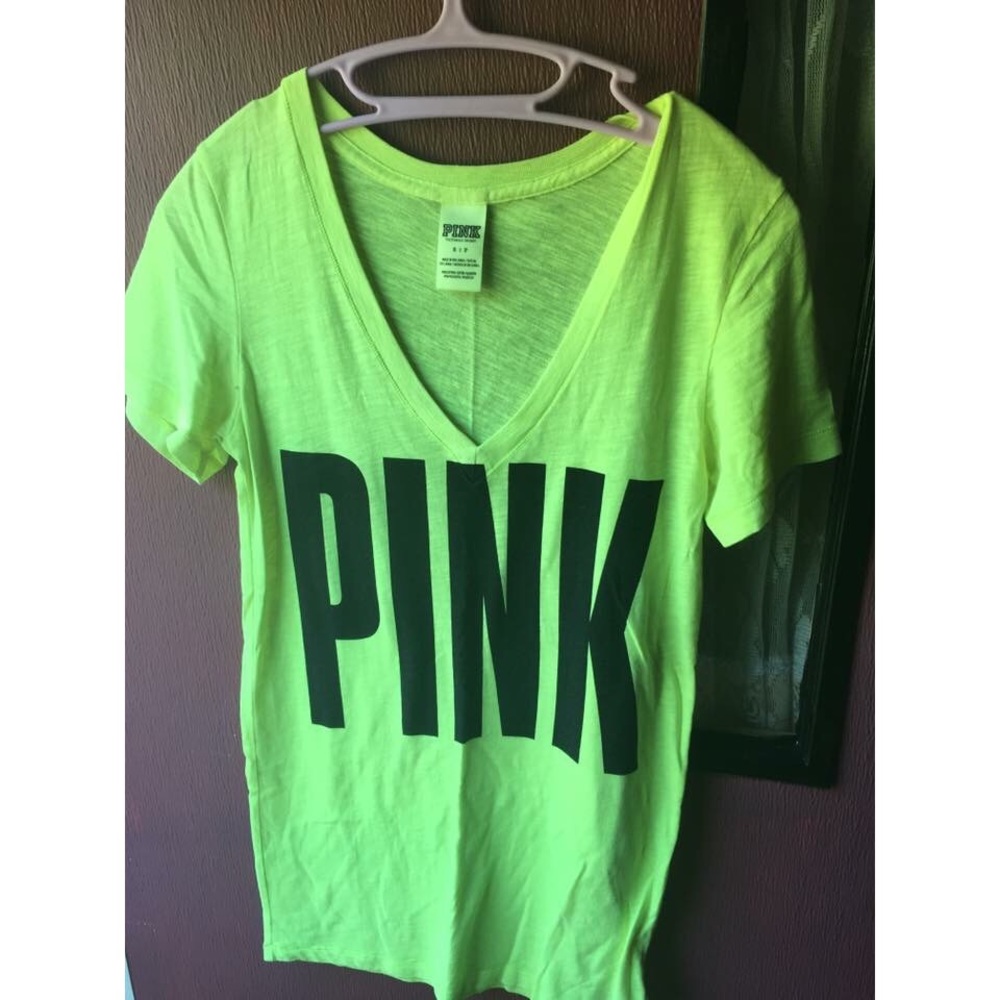 Neon Yellow VS Pink shirt