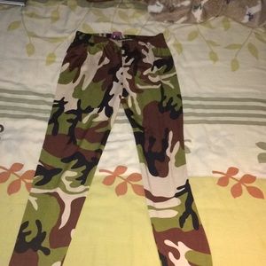 cammo leggings