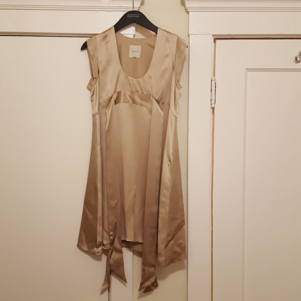 Mason blush silk dress, size 2