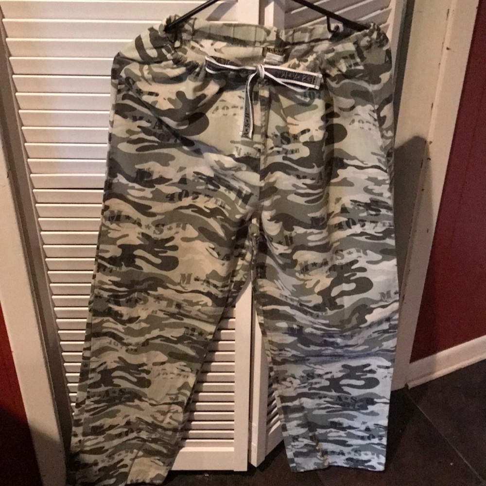 Cammo scrub pant