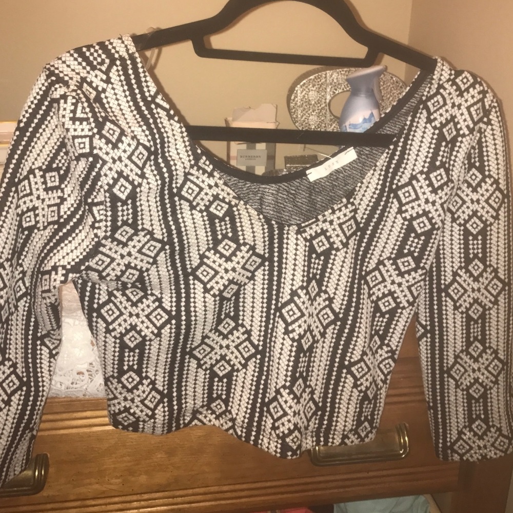 Crop top festival boho