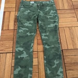 Gap Camo Skinny Jeans
