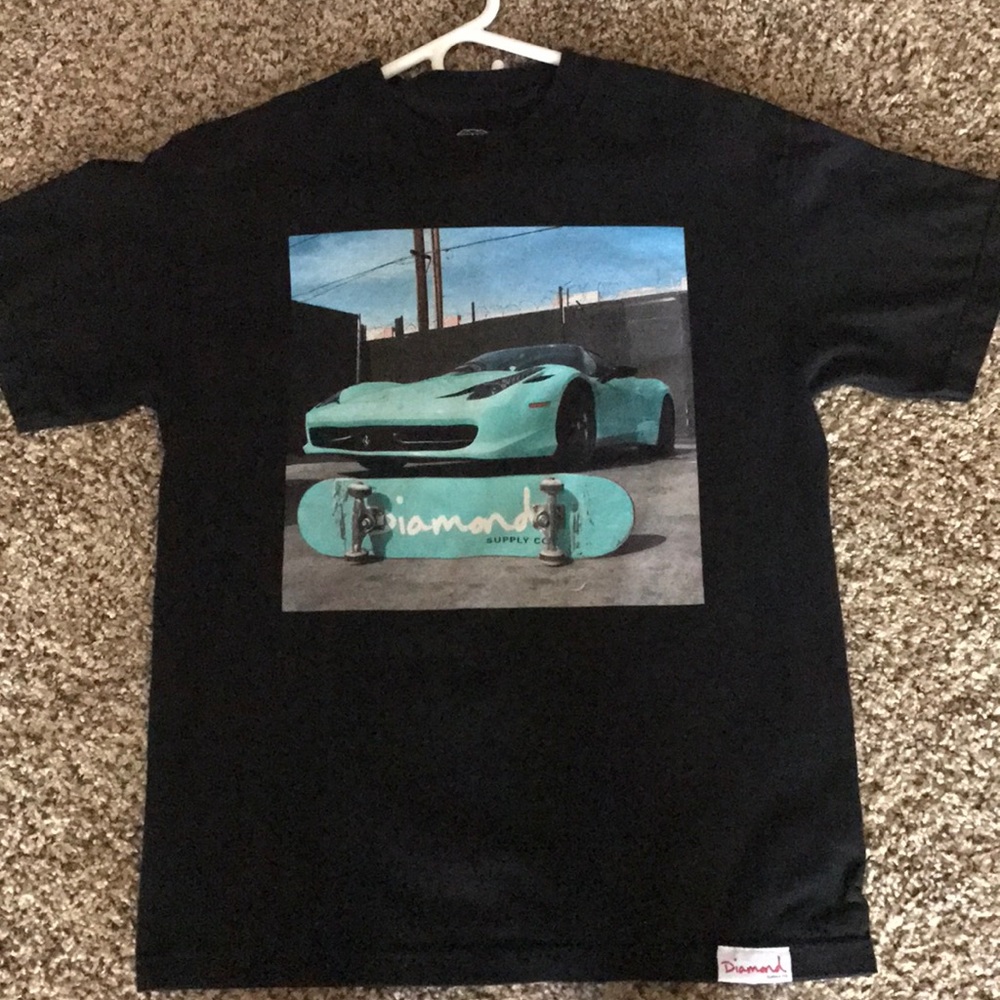 Black Diamond real 458 logo shirt