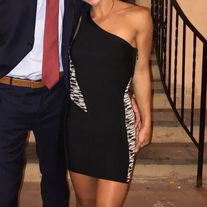 Designer Marciano Black Cocktail Dress