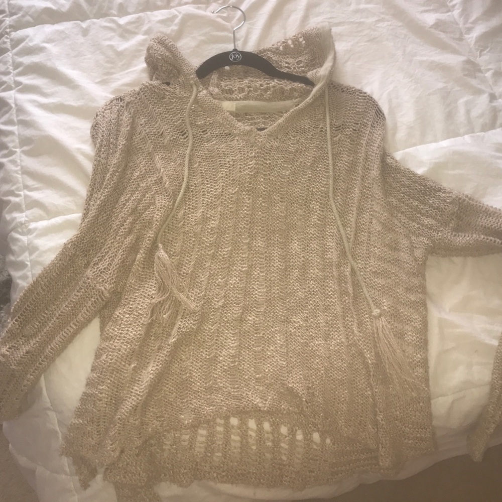 Tan sweater