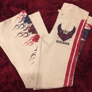 Harley Davidson flame Pants