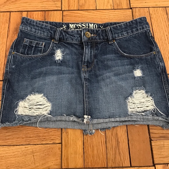 Mission Jean Mini Skirt - Picture 1 of 3