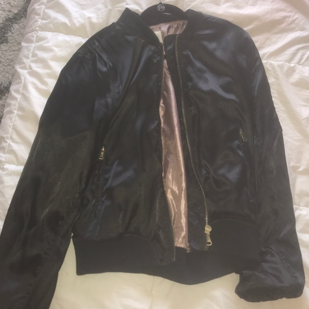 Bomber jacket blush inside