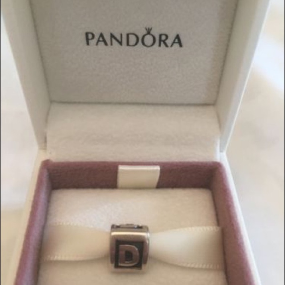 Letter D Pandora Charm