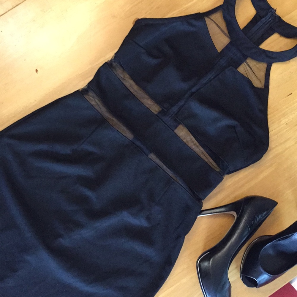 small -Medium black Akira dress