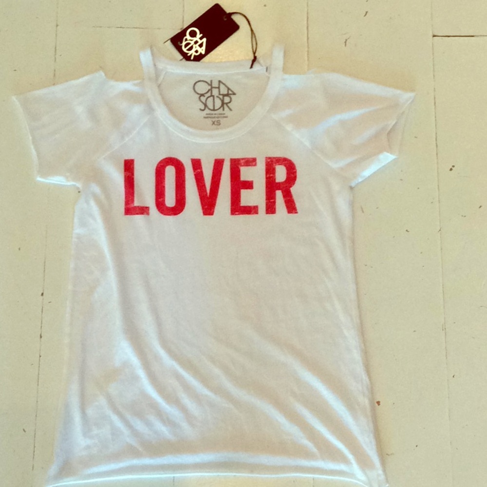 CHASER COLD SHOULDER TEE