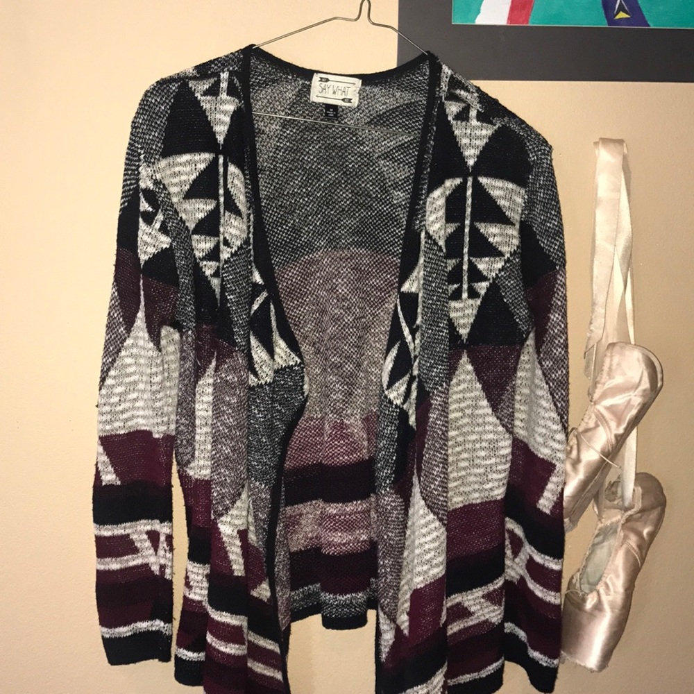Tribal cardigan