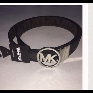 2 Michael Kors Signature Reversible Belts