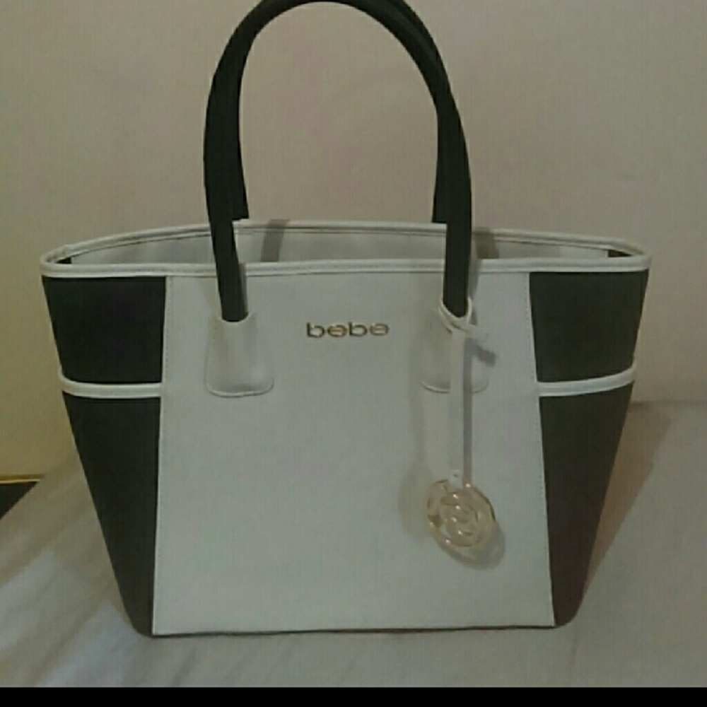 Bebe canvass handbag new