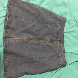 Denim skirt