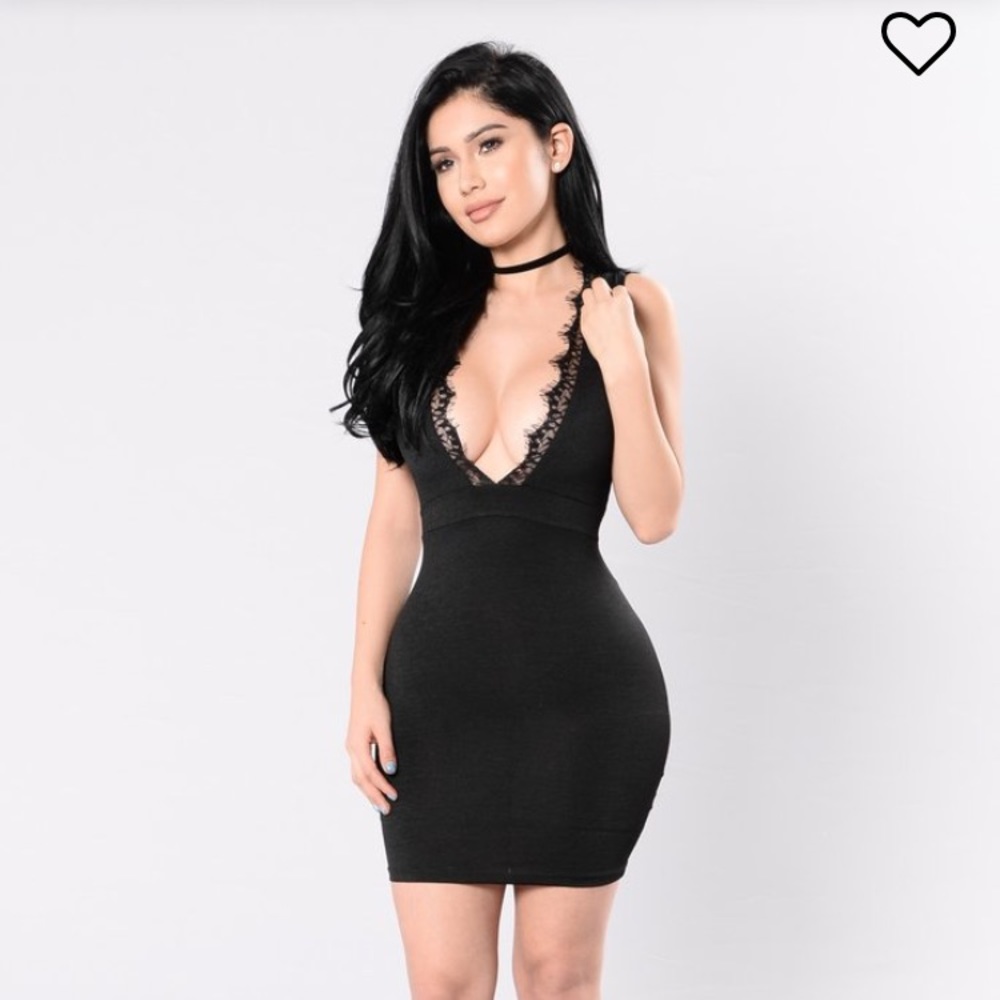 Black dress from Fashion Nova!