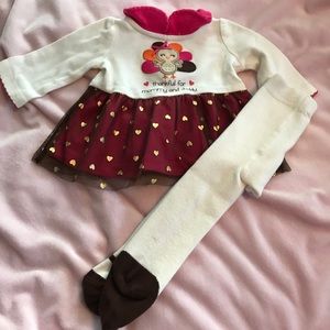 Baby girl Thanksgiving Outfit