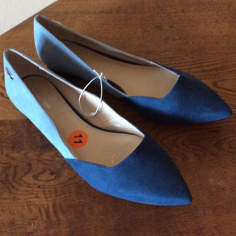 Calvin Klein Two Tone Flats