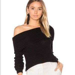 Lovers & Friends off the shoulder knit sweater