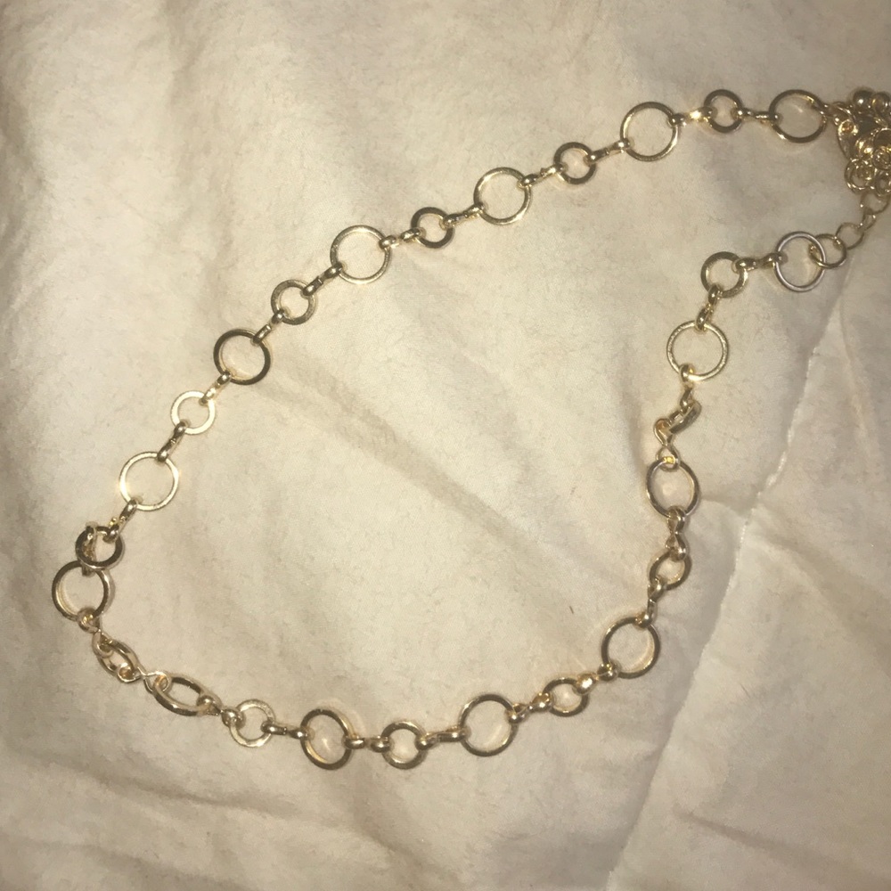Gold choker