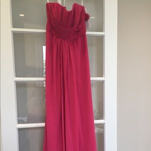 David's Bridal size 8 New, never worn. Watermelon